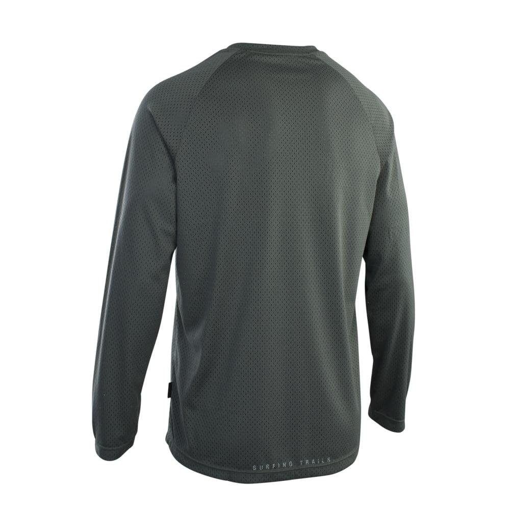 ION Bike Tee Logo LS - Liquid-Life #Wähle Deine Farbe_Thunder Grey