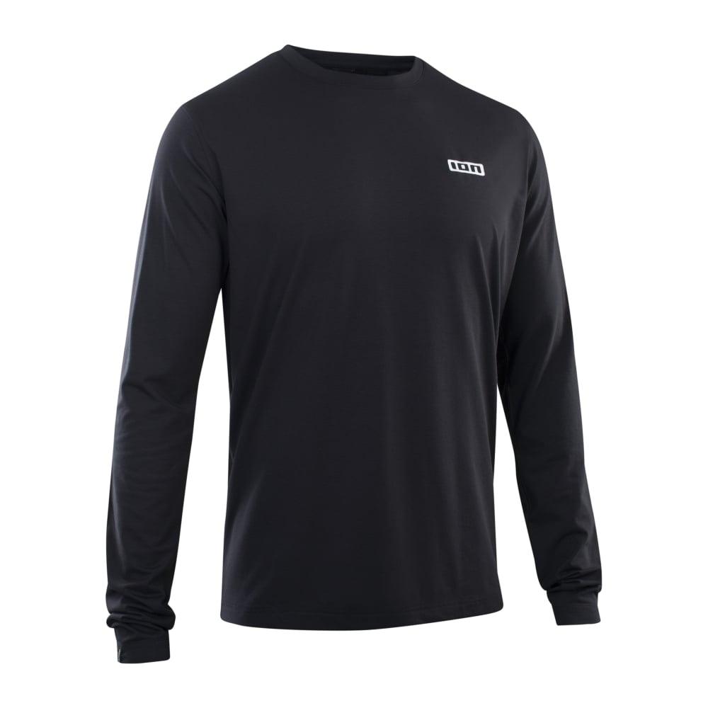 ION Bike Tee S_Logo LS DR - Liquid-Life #Wähle Deine Farbe_Black