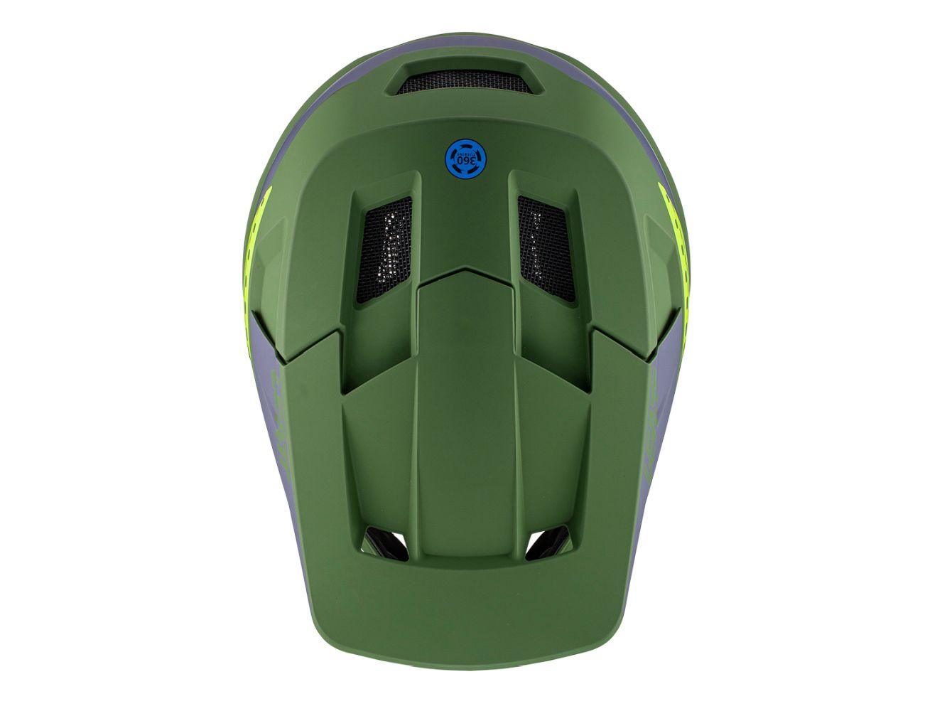 Leatt DBX 1.0 DH Helmet - Liquid-Life #Wähle Deine Farbe_Cactus