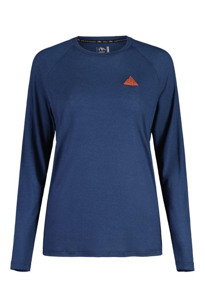 Maloja AlpendistlM. Trail Shirt - Liquid-Life #Wähle Deine Farbe_Midnight