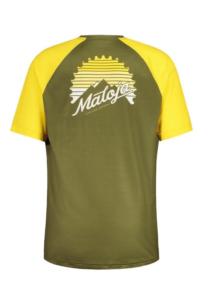 Maloja DentroM. Multi Cycle Tee - Liquid-Life #Wähle Deine Farbe_moss multi