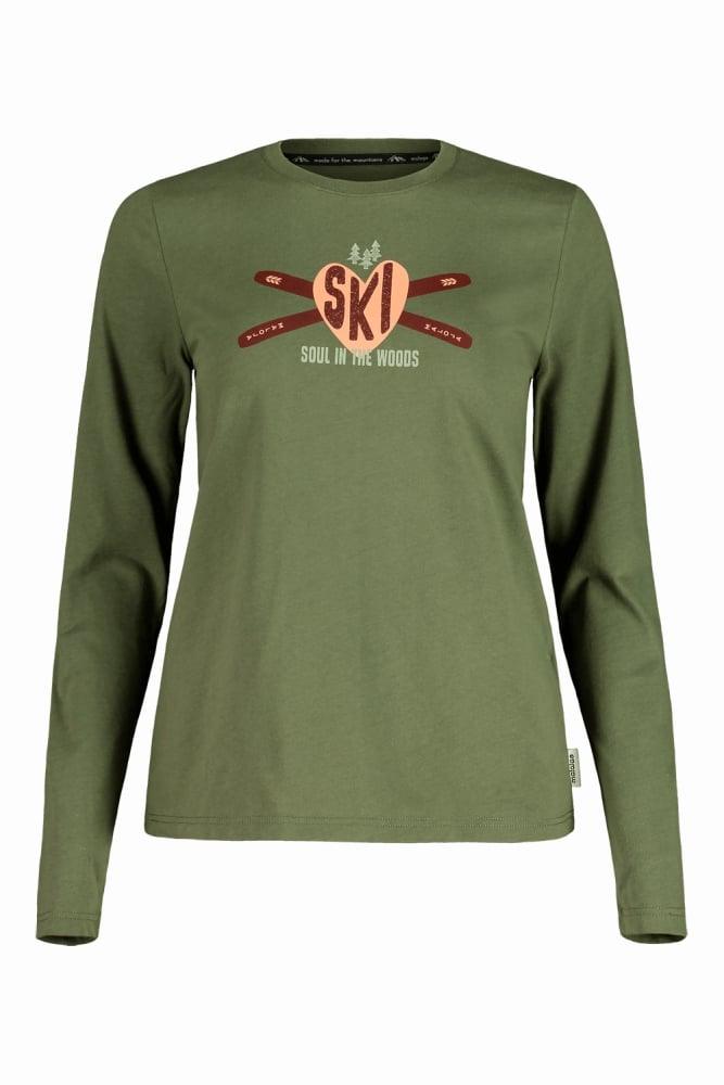Maloja GrauschnepperM. Longsleeve - Liquid-Life #Wähle Deine Farbe_Moss