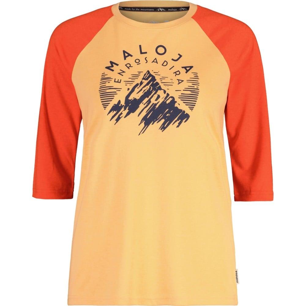 Maloja HimbeereM. Enduro Tee - Liquid-Life #Wähle Deine Farbe_peach multi
