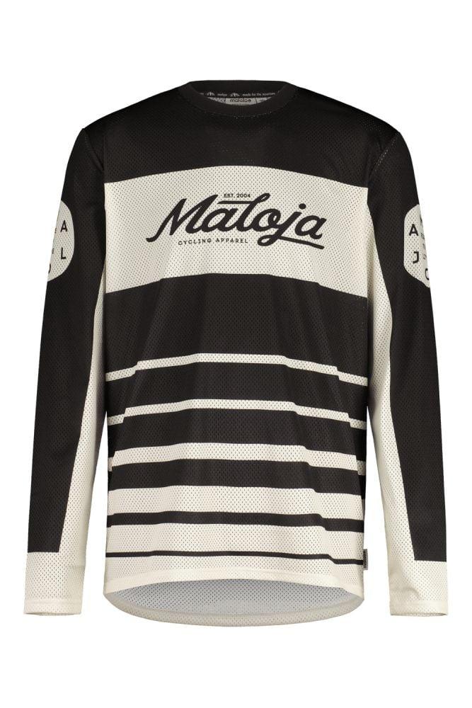 Maloja PellegrinoM. Dirt Shirt - Liquid-Life #Wähle Deine Farbe_Glacier Milk Multi