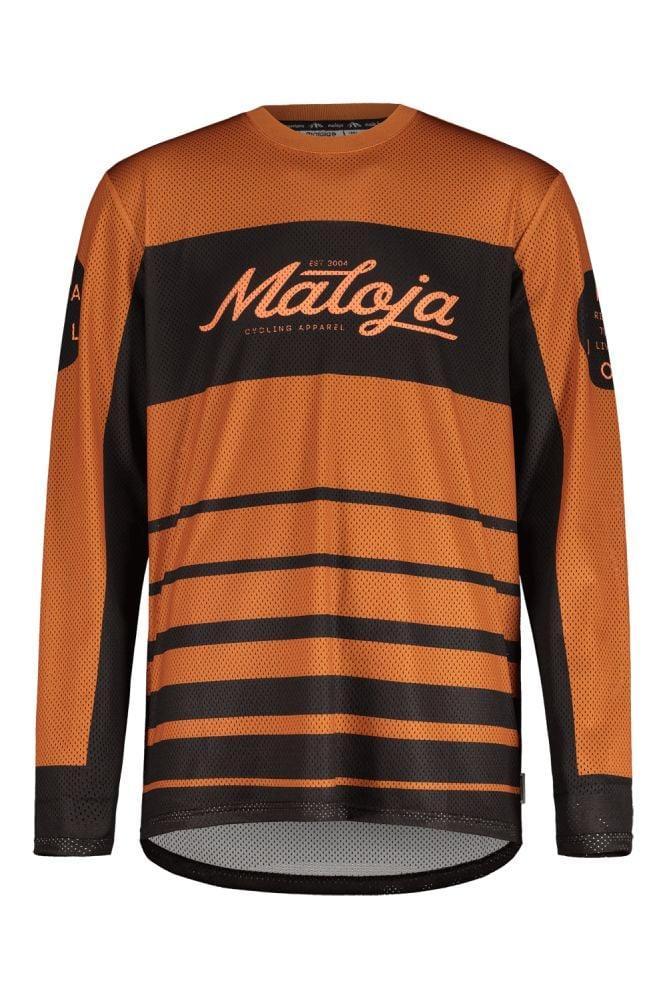 Maloja PellegrinoM. Dirt Shirt - Liquid-Life #Wähle Deine Farbe_honey multi