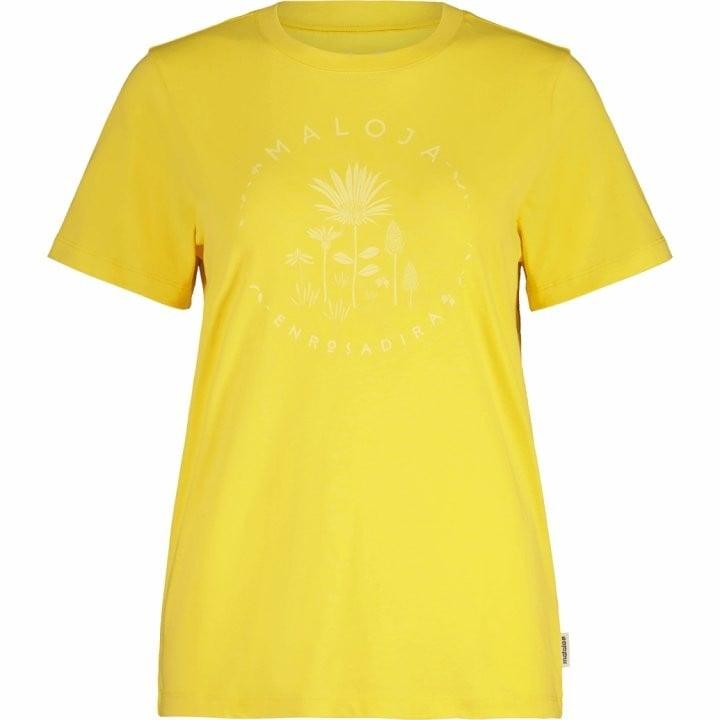 Maloja PeniaM. Organic Cotton Tee - Liquid-Life #Wähle Deine Farbe_Sun