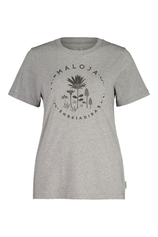 Maloja PeniaM. Organic Cotton Tee - Liquid-Life #Wähle Deine Farbe_grey melange