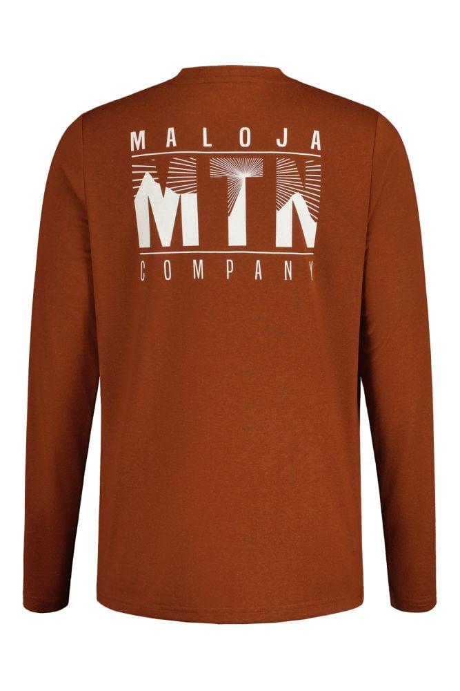 Maloja PlimaM. Mountain Shirt - Liquid-Life #Wähle Deine Farbe_Chestnut