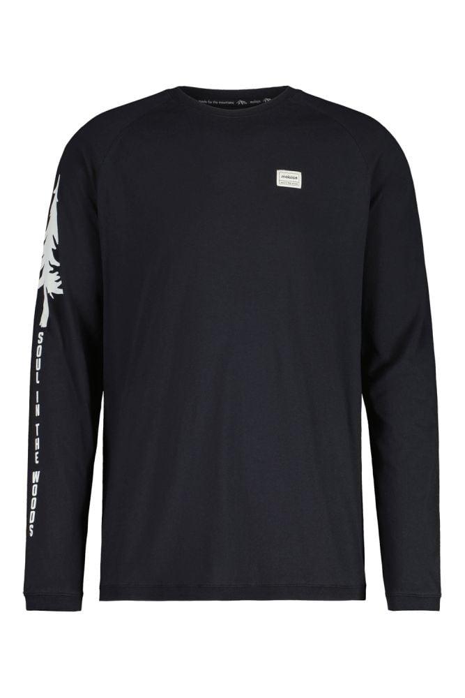 Maloja RigaisM. Wood Cotton Longsleeve - Liquid-Life #Wähle Deine Farbe_Moonless