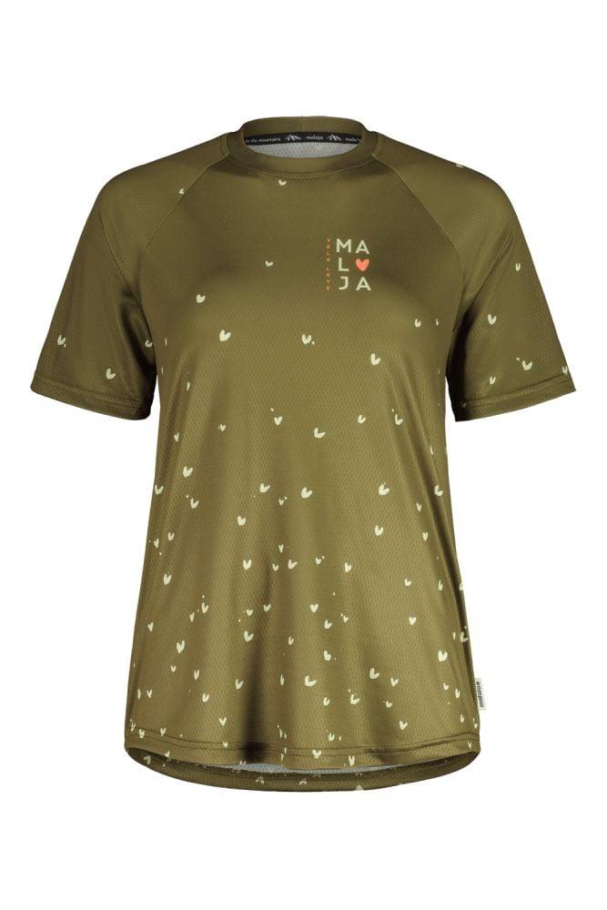 Maloja ValbonaM. Multi ½ Cycle Tee - Liquid-Life #Wähle Deine Farbe_Moss