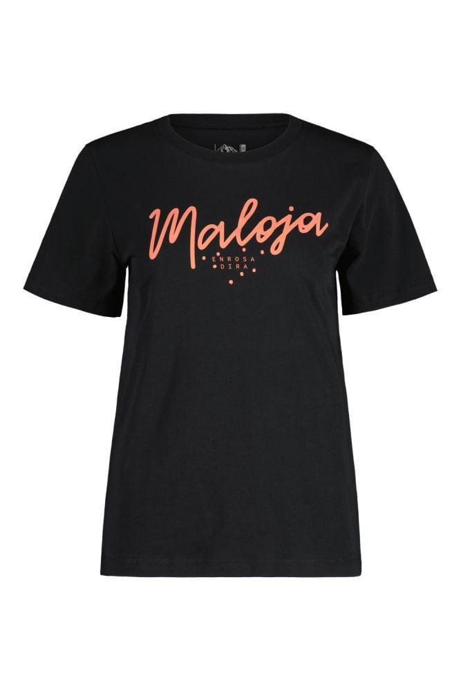 Maloja VogelbeereM. Organic Cotton Tee - Liquid-Life #Wähle Deine Farbe_Moonless