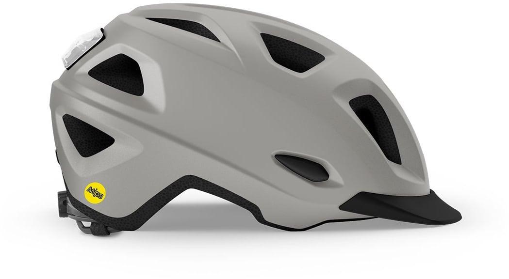 Met Mobilite MIPS - Liquid-Life #Wähle Deine Farbe_gray matt