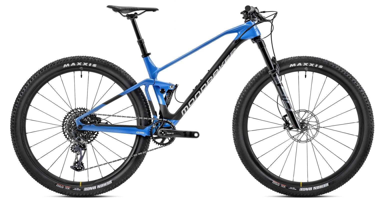 Mondraker F-Podium Carbon DC R Gloss Marlin Blue / Matte Carbon / Silver 2023 - Liquid-Life