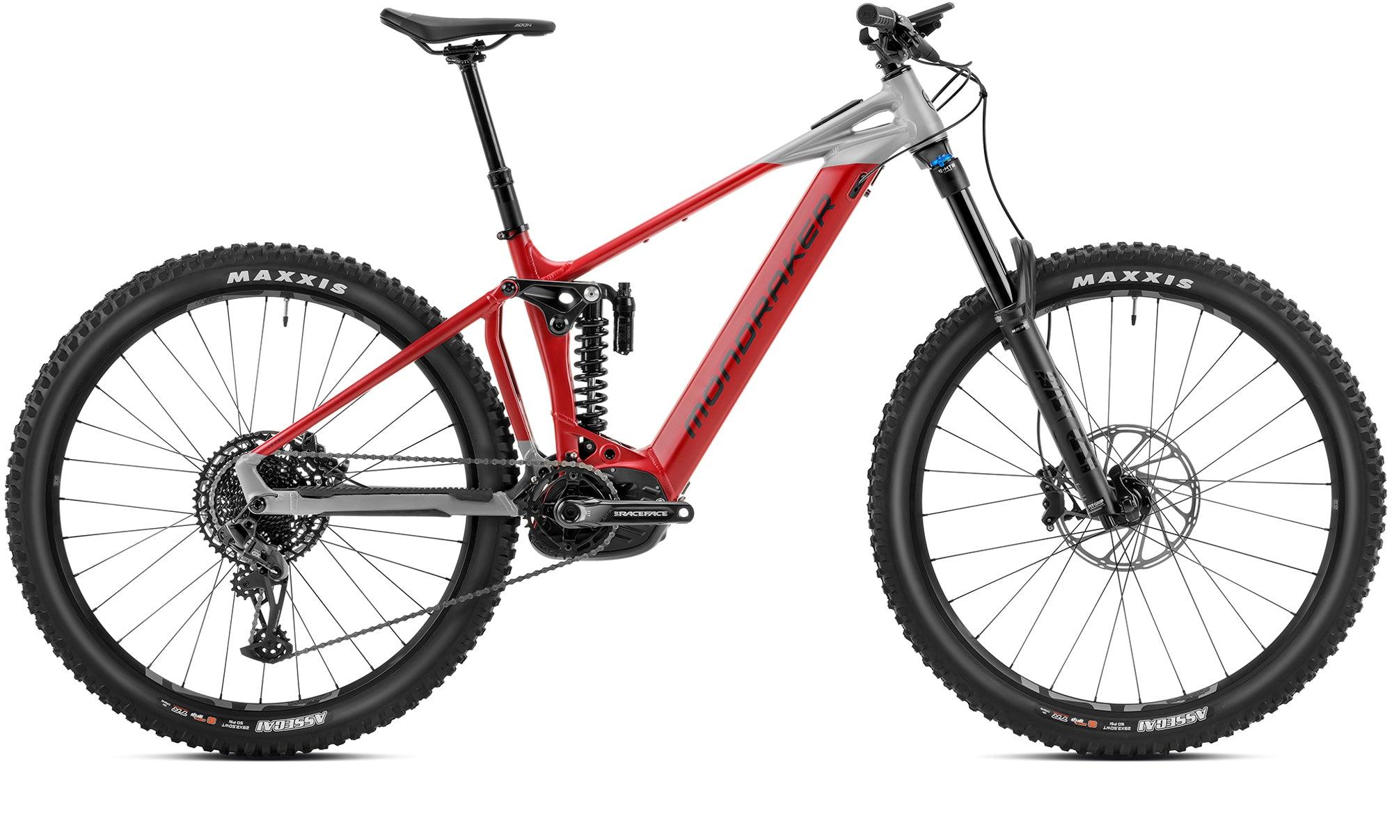 Mondraker Level R Matte Cherry Red / Nimbus Grey 2023 - Liquid-Life