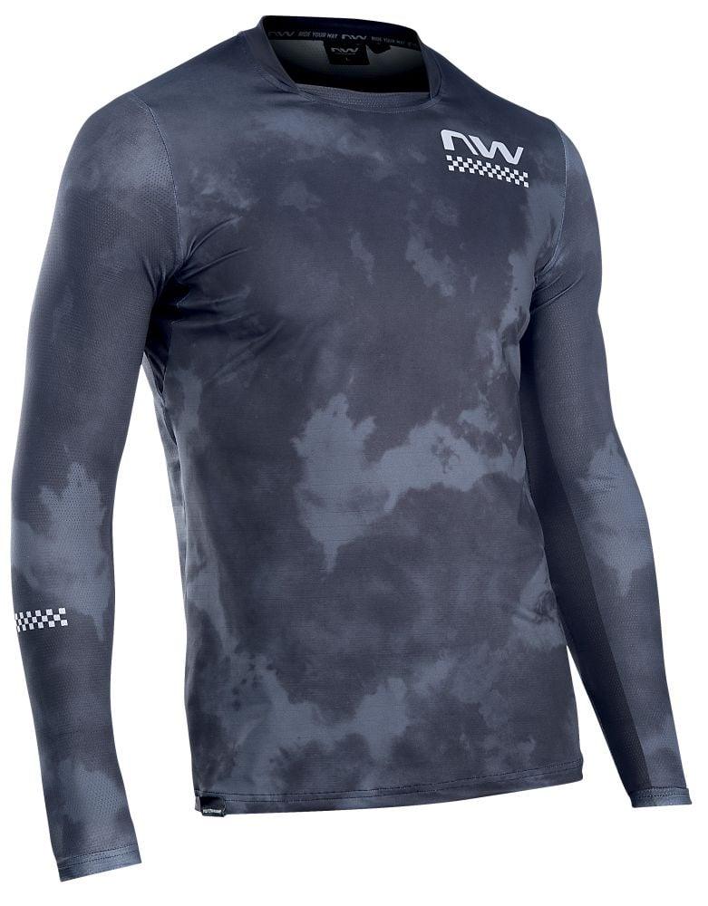 Northwave Bomb Jersey Long Sleeves - Liquid-Life #Wähle Deine Farbe_Dark Grey/Grey