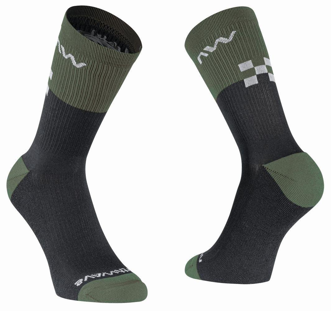 Northwave Edge Sock - Liquid-Life #Wähle Deine Farbe_Green Forest/Black