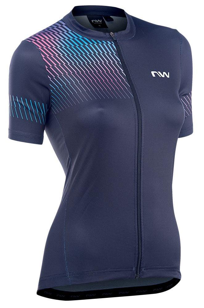 Northwave Origin Woman Jersey SS - Liquid-Life #Wähle Deine Farbe_Black/Iridescent