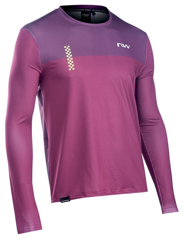 Northwave Xtrail 2 Man Jersey Long Sleeve - Liquid-Life #Wähle Deine Farbe_Plum