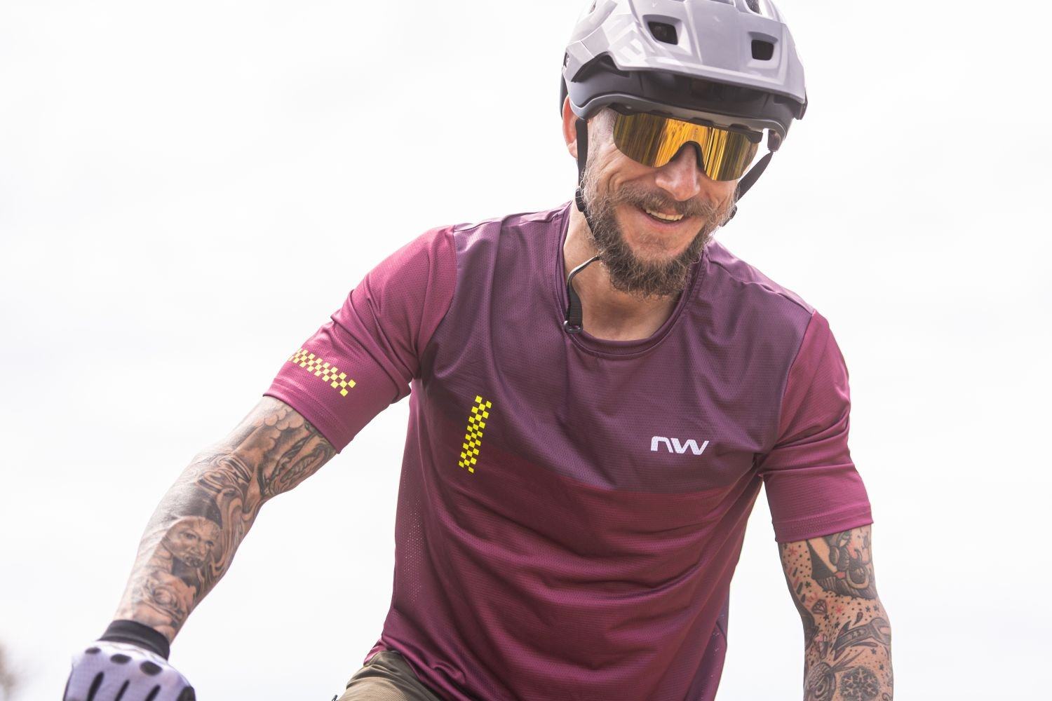 Northwave Xtrail 2 Man Jersey Short Sleeve - Liquid-Life #Wähle Deine Farbe_Plum