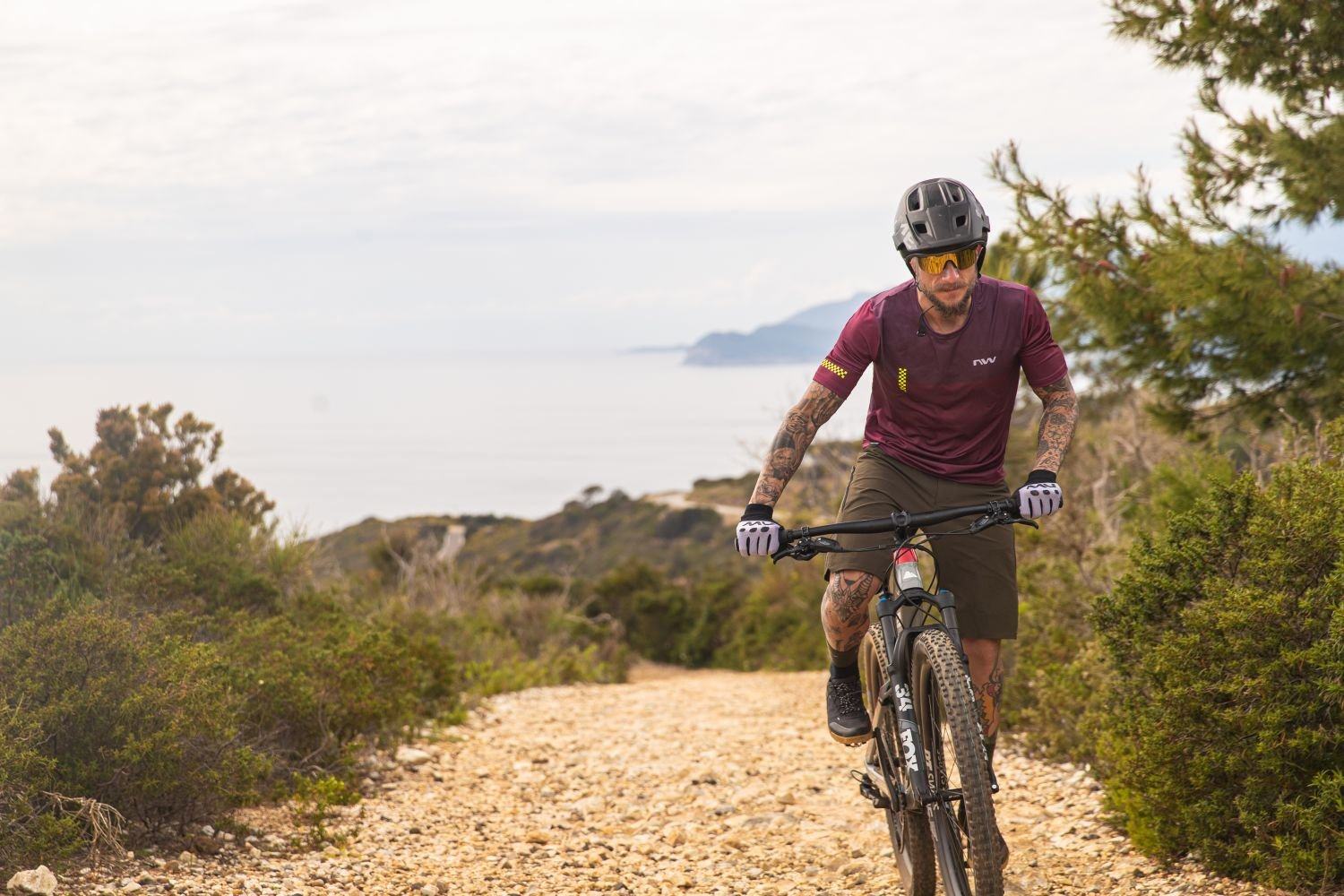Northwave Xtrail 2 Man Jersey Short Sleeve - Liquid-Life #Wähle Deine Farbe_Plum
