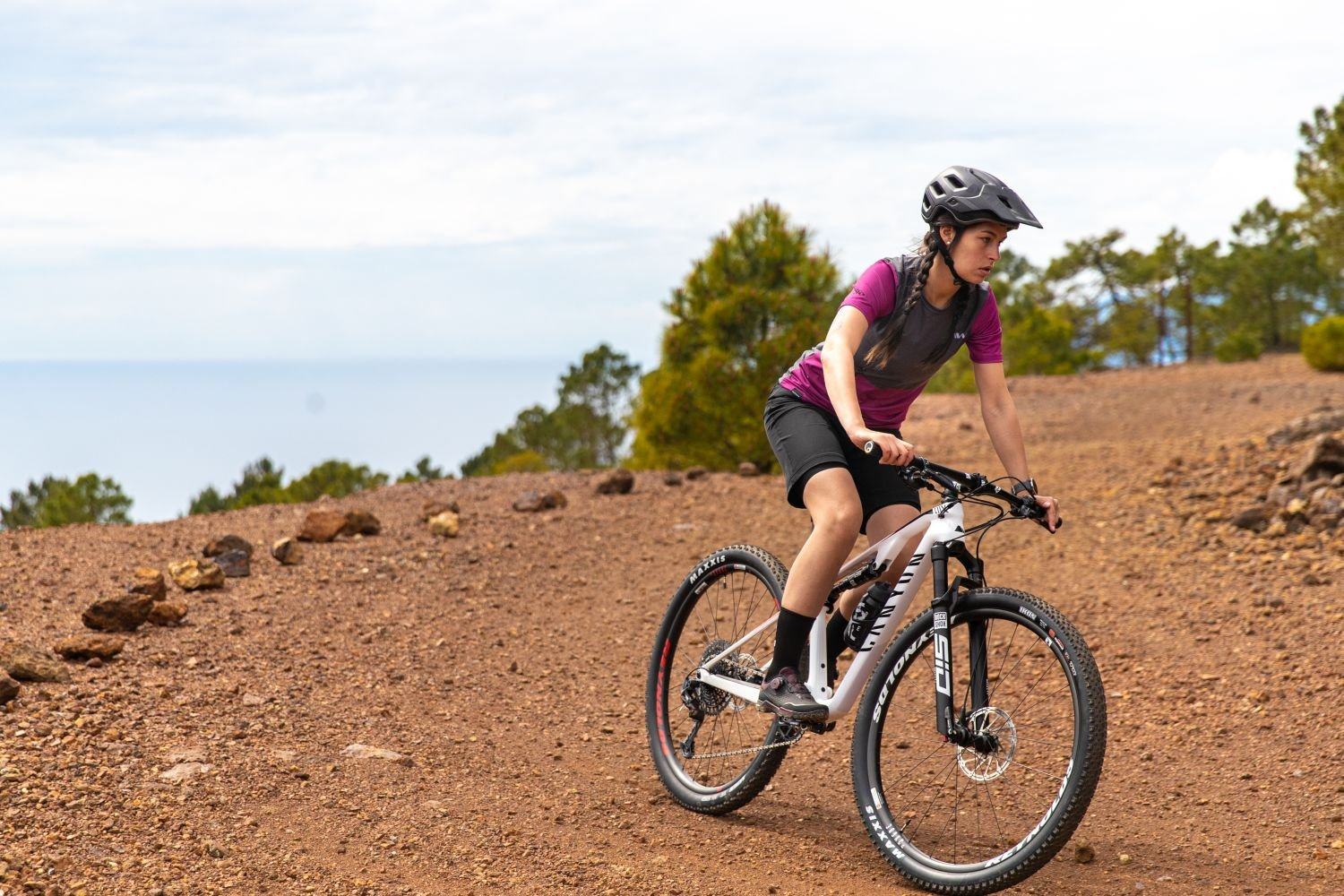 Northwave Xtrail 2 Woman Jersey Short Sleeve - Liquid-Life #Wähle Deine Farbe_Dark Grey/Pink