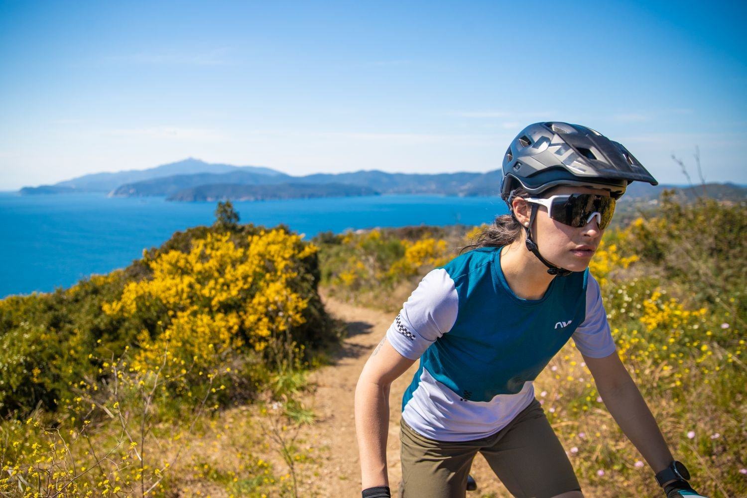 Northwave Xtrail 2 Woman Jersey Short Sleeve - Liquid-Life #Wähle Deine Farbe_Blue/Grey