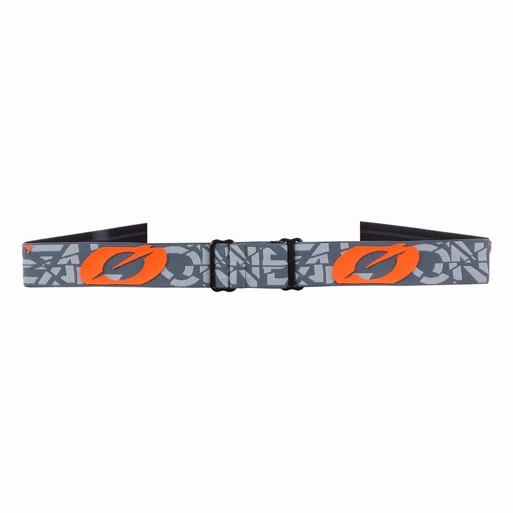 O'Neal B-20 Goggle Strain - Liquid-Life #Wähle Deine Farbe_radium red – gray/orange