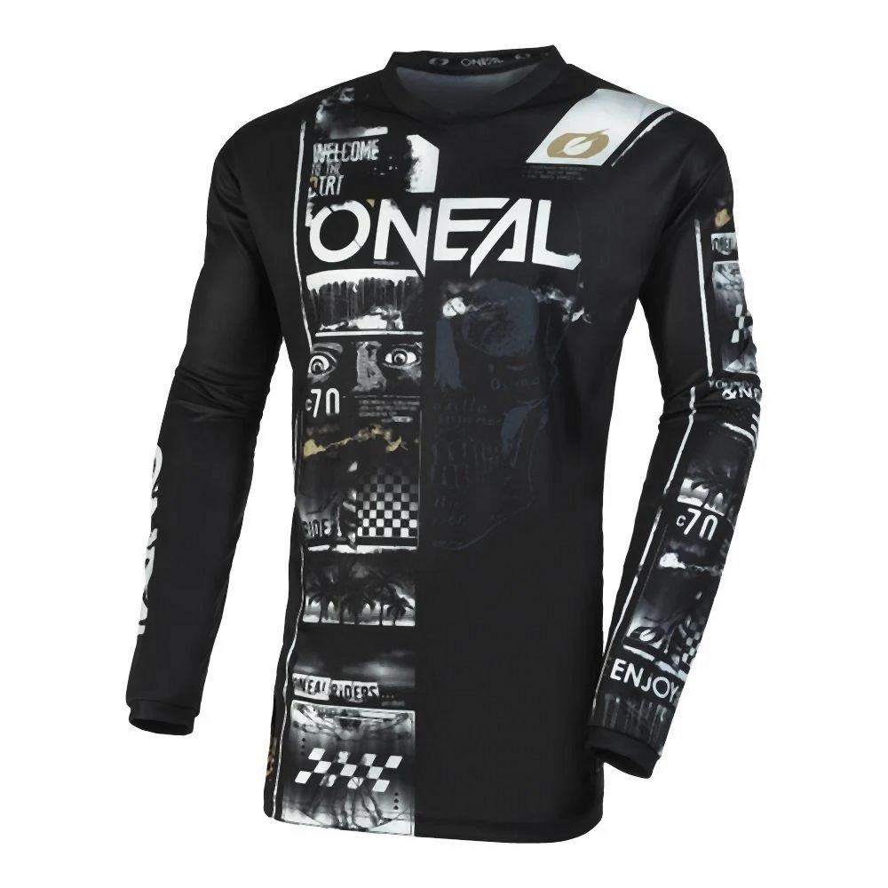 O'Neal Element Jersey Attack V.23 - Liquid-Life #Wähle Deine Farbe_black/white
