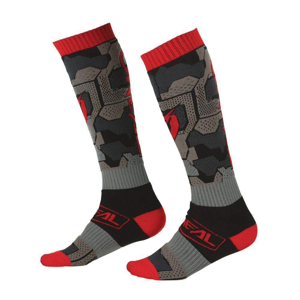 O'Neal Pro Mx Sock Camo V.22 - Liquid-Life #Wähle Deine Farbe_black/red