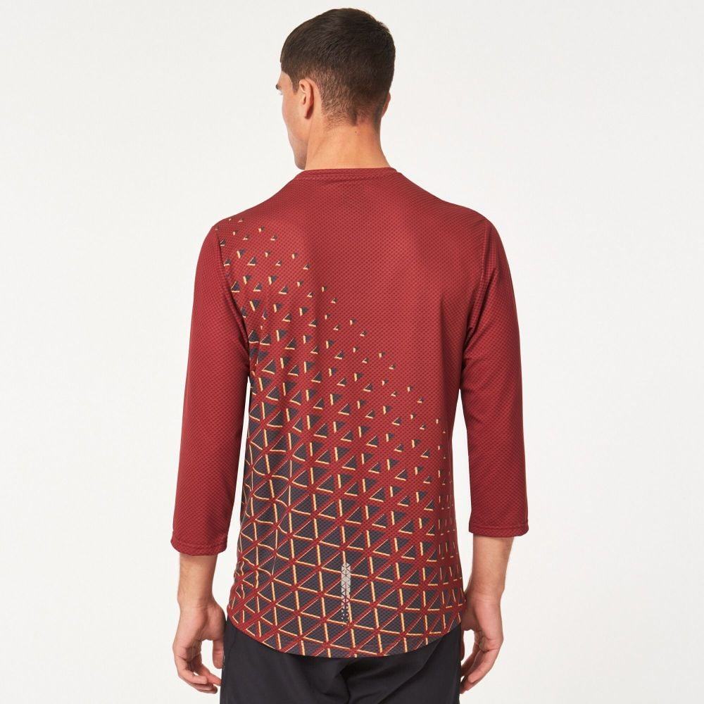 Oakley Flow 3/4 Jersey - Liquid-Life #Wähle Deine Farbe_Iron Red