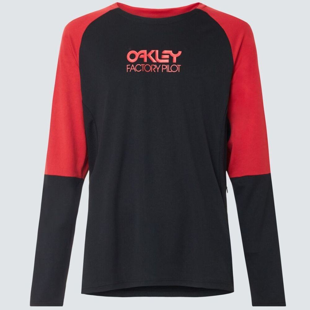 Oakley Switchback LS Trail Tee - Liquid-Life #Wähle Deine Farbe_Blackout
