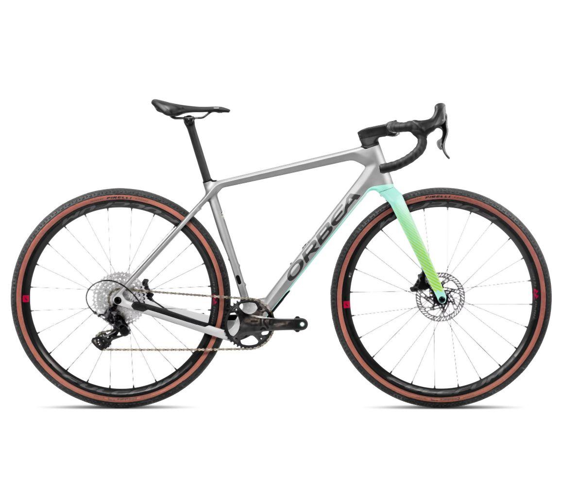 Orbea 23 TERRA M22TEAM 1X Stone Silver-Ice Green 2023 - Liquid-Life