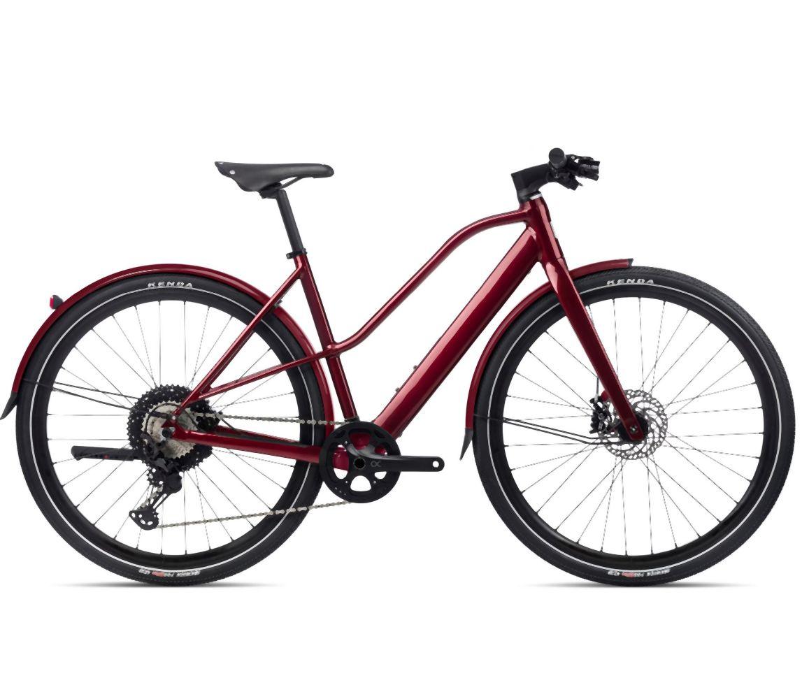 Orbea 23 VIBE MID H10 MUD Metallic Dark Red 2023 - Liquid-Life