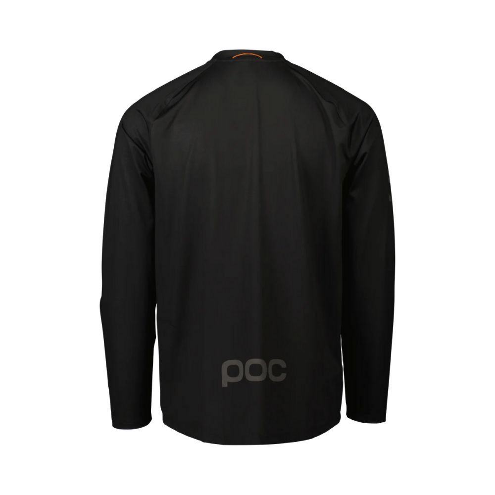 POC M's Essential MTB LS Jersey - Liquid-Life #Wähle Deine Farbe_Uranium Black