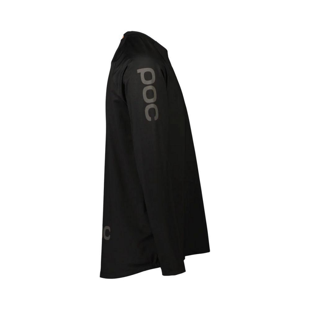 POC M's Essential MTB LS Jersey - Liquid-Life #Wähle Deine Farbe_Uranium Black