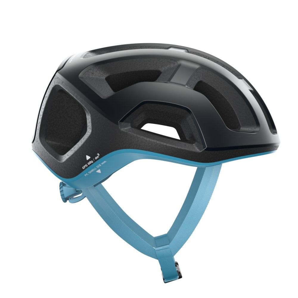 POC Ventral Lite - Liquid-Life #Wähle Deine Farbe_Uranium Black/Basalt Blue Matt