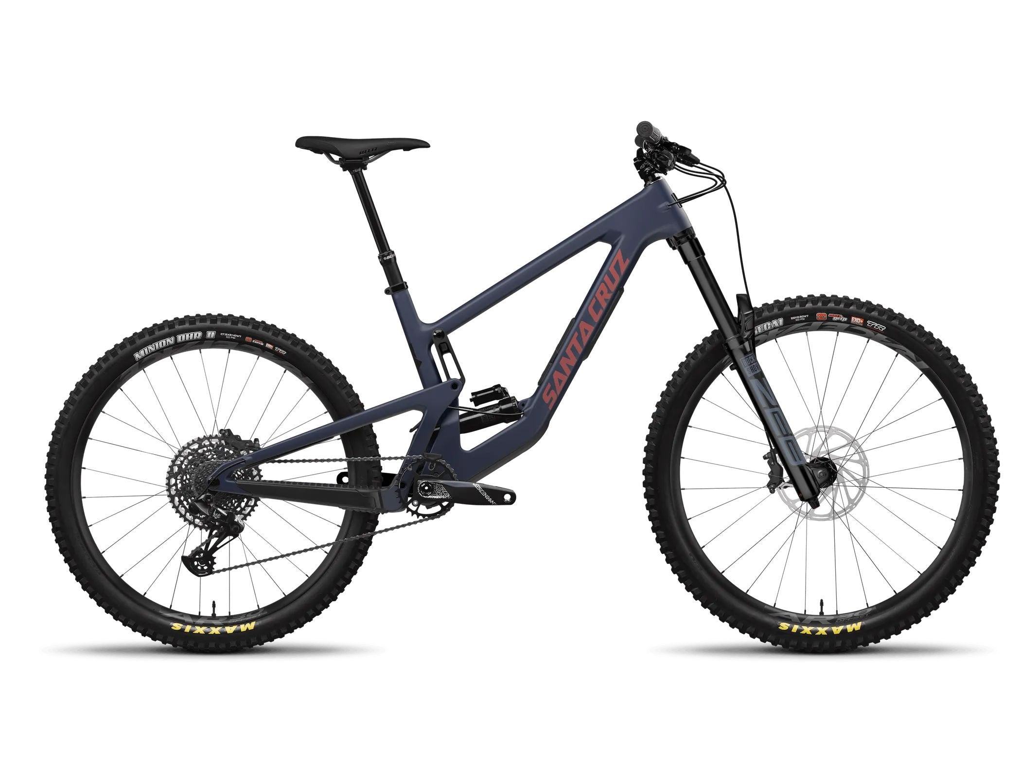 Santa Cruz Nomad 6 C | R Matte Liquid Blue 2024 - Liquid-Life