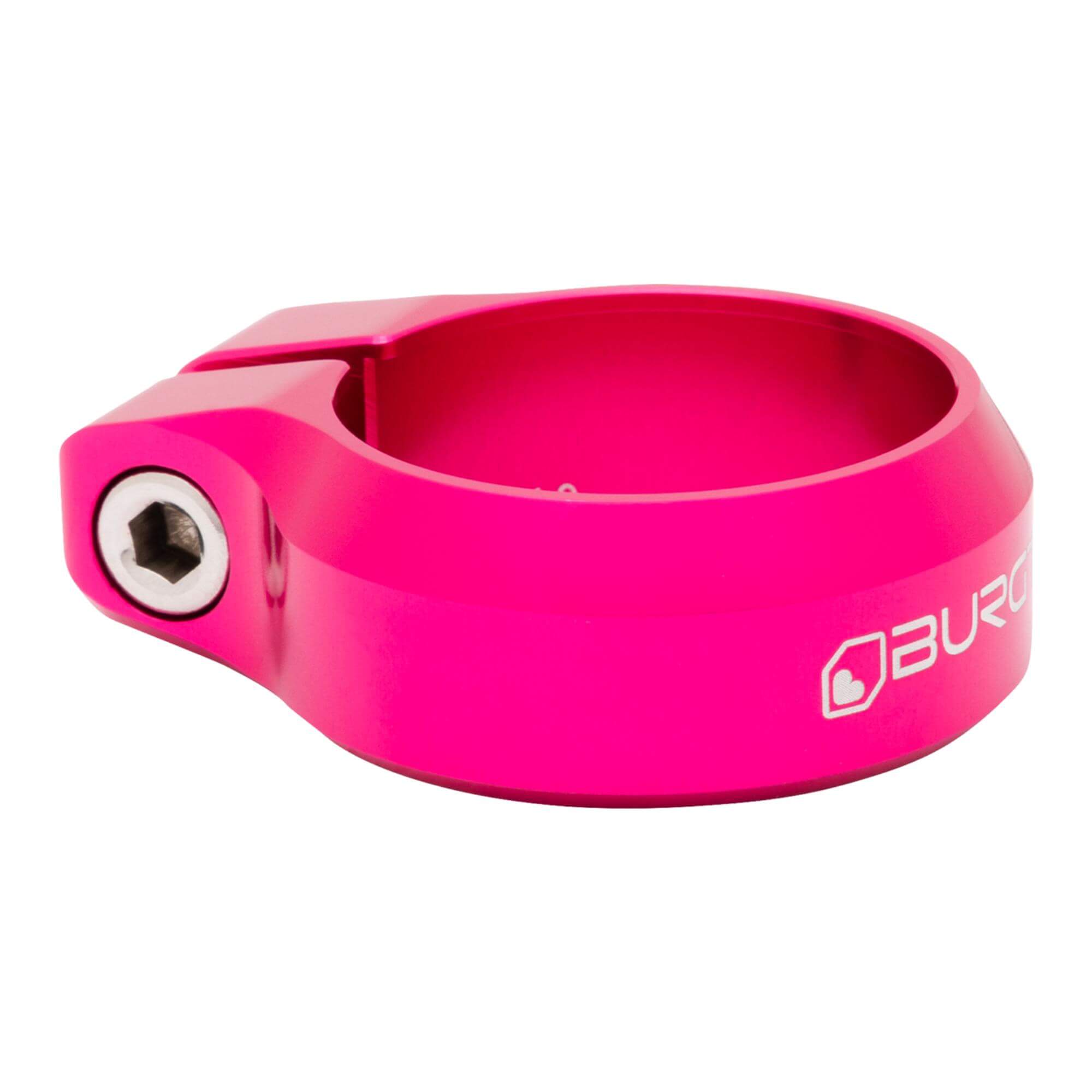 Burgtec SEAT CLAMP - Liquid-Life #Wähle Deine Farbe_Barbie Pink