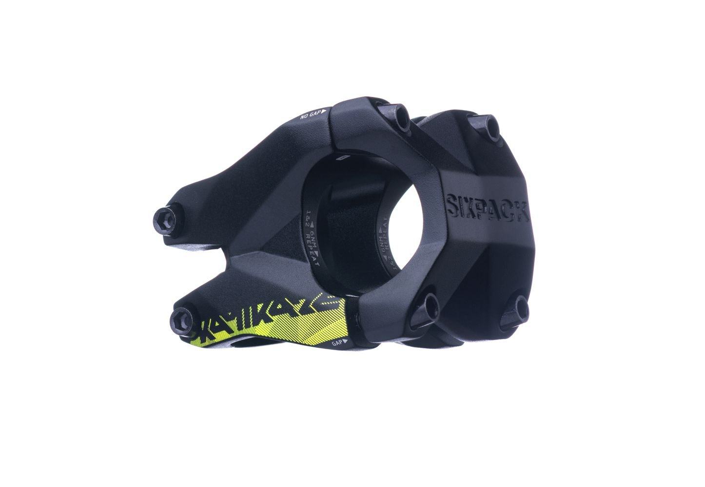 Sixpack Kamikaze Vorbau - Liquid-Life #Wähle Deine Farbe_Black/Neon-Yellow