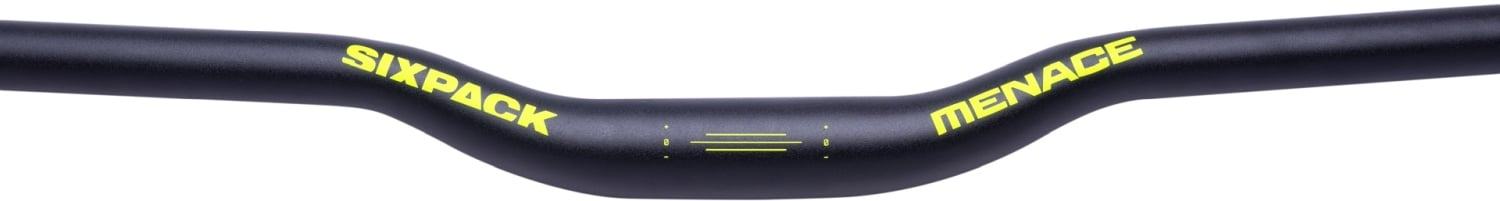 Sixpack Lenker Menace 725 x Ø31.8 - Liquid-Life #Wähle Deine Farbe_Black/Neon-Yellow