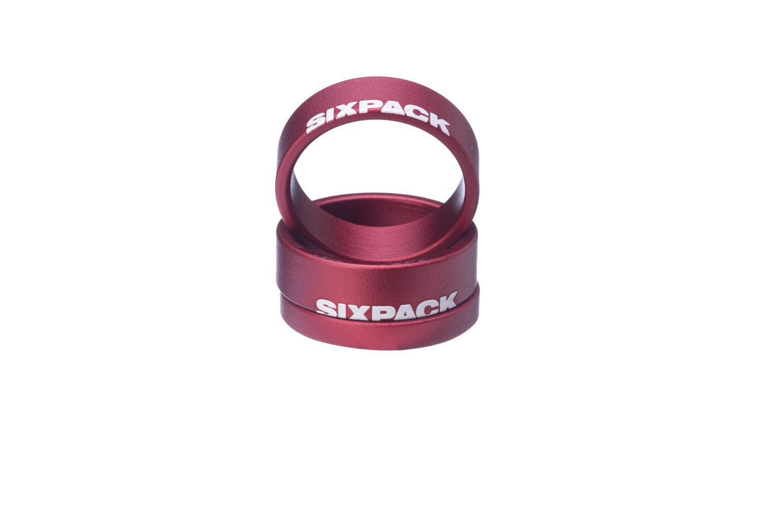 Sixpack Menace 1-1/8" Spacer - Liquid-Life #Wähle Deine Farbe_red