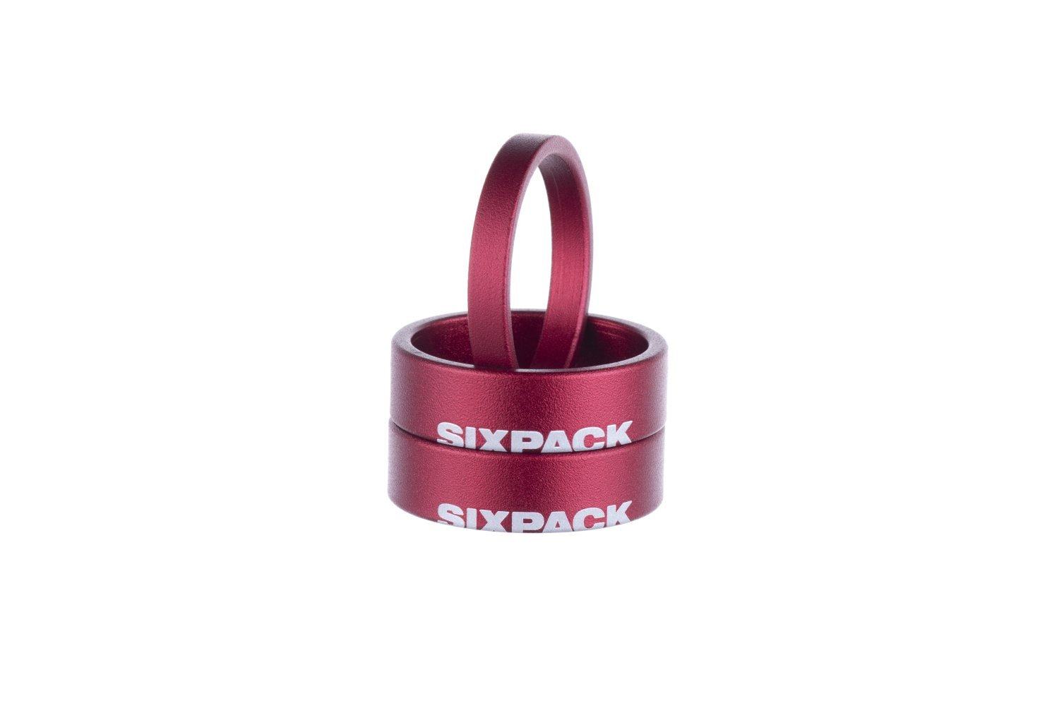 Sixpack Menace 1-1/8" Spacer - Liquid-Life #Wähle Deine Farbe_red
