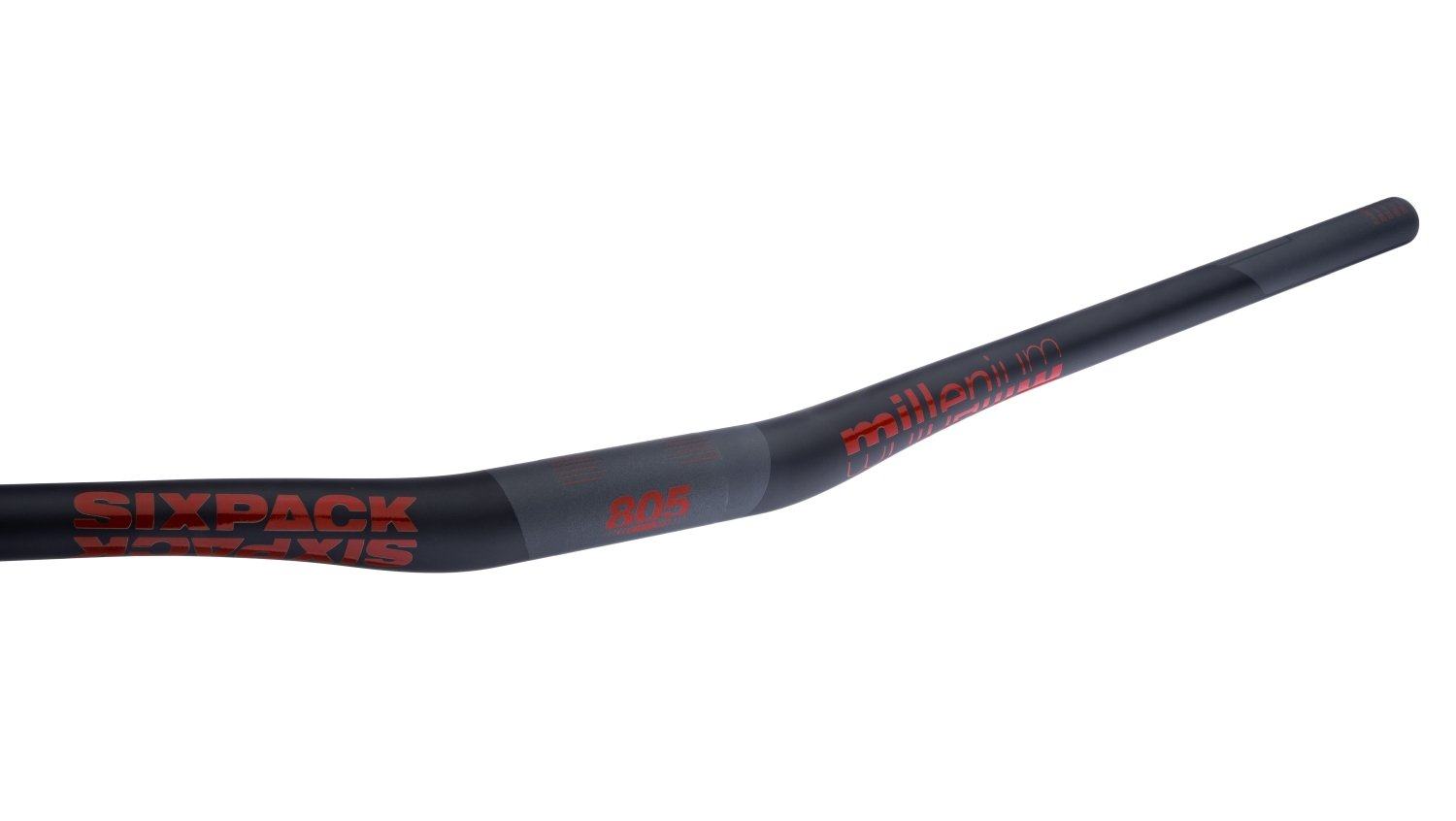 Sixpack Millenium 805 X 31.8 Rise:20 - Liquid-Life #Wähle Deine Farbe_Carbon Black/Red
