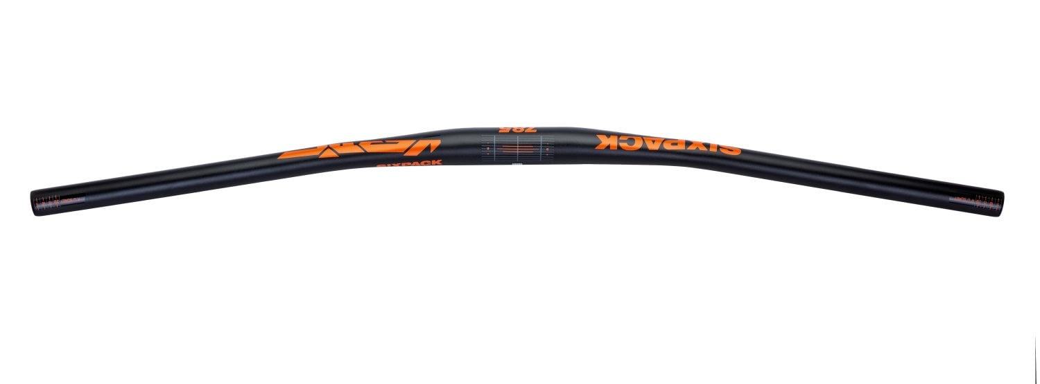Sixpack Vertic 785 X 31.8 Rise:20 Lenker - Liquid-Life #Wähle Deine Farbe_black/orange