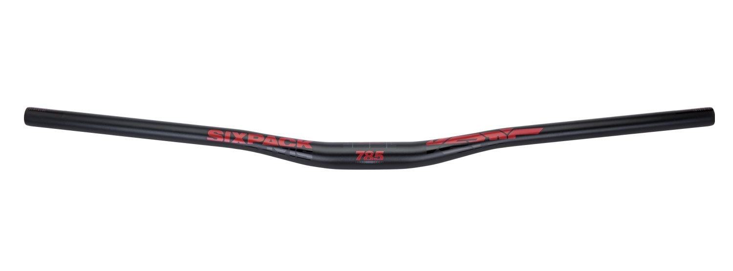 Sixpack Vertic 785 X 31.8 Rise:20 Lenker - Liquid-Life #Wähle Deine Farbe_black/red