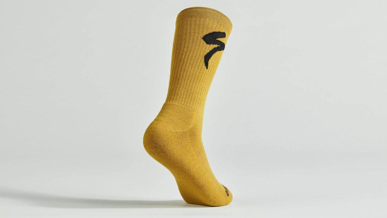 Specialized Merino Midweight Tall Logo Sock - Liquid-Life #Wähle Deine Farbe_Harvest Gold