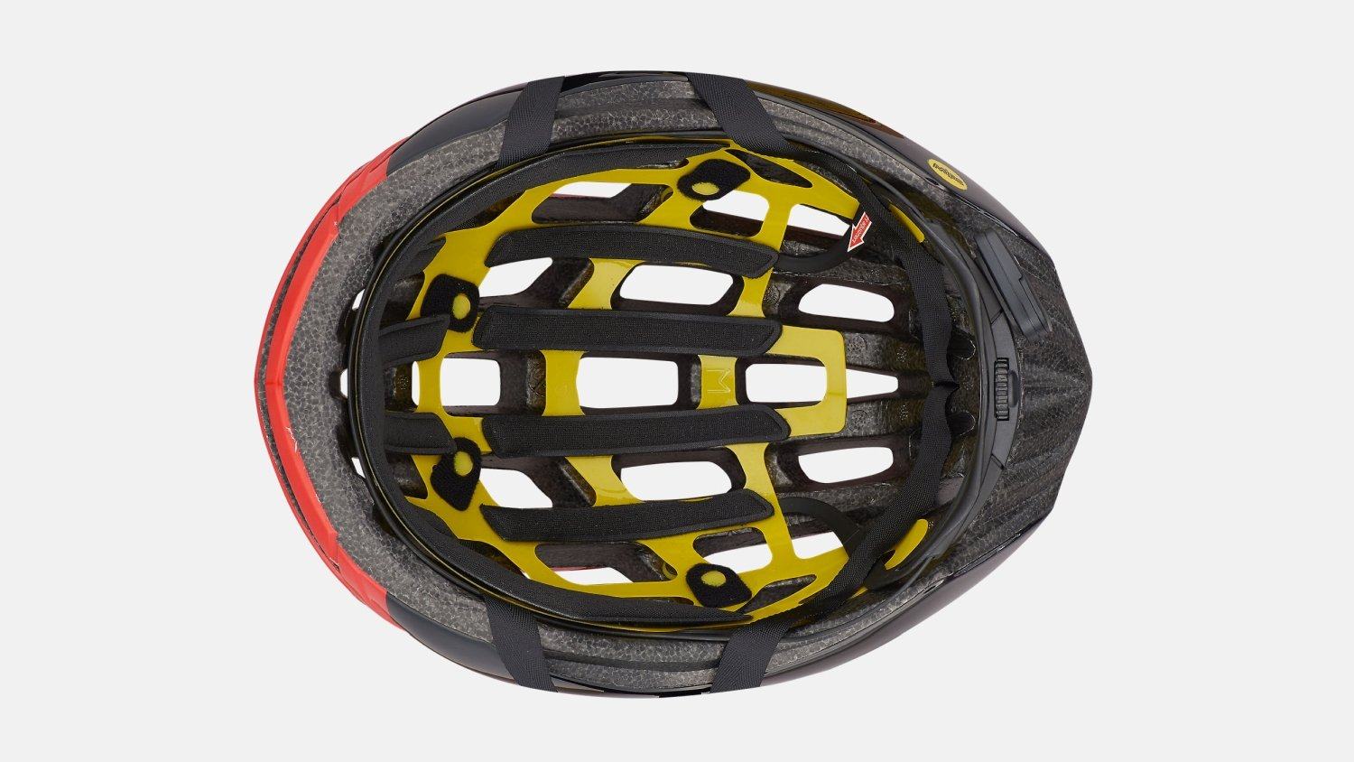 Specialized Propero 3 Helmet Angi Mips - Liquid-Life #Wähle Deine Farbe_Flo Red/Tarmac Black