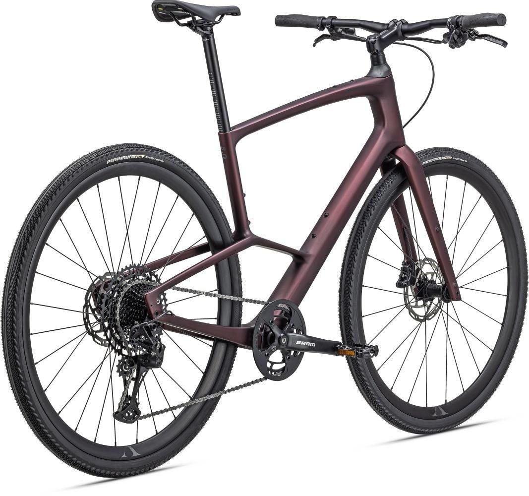 Specialized Sirrus X 5.0 Red Tint Carbon/Carbon/Black 2023 - Liquid-Life