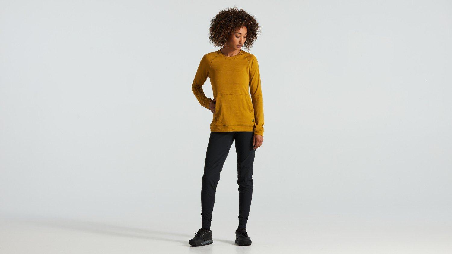 Specialized Trail Powergrid Jersey Ls Wmn - Liquid-Life #Wähle Deine Farbe_Harvest Gold