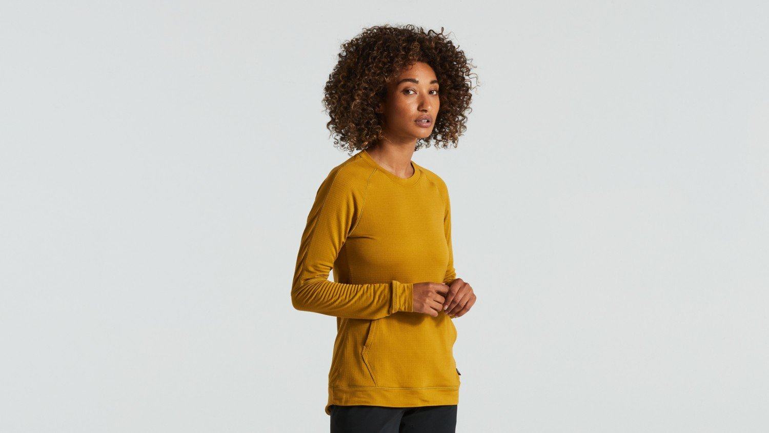 Specialized Trail Powergrid Jersey Ls Wmn - Liquid-Life #Wähle Deine Farbe_Harvest Gold
